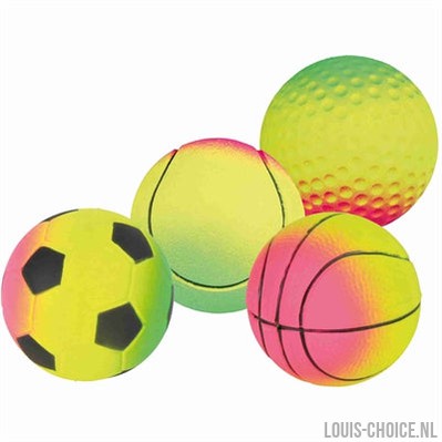 Trixie Schuimrubber Bal Assorti-TRIXIE-Louis Choice