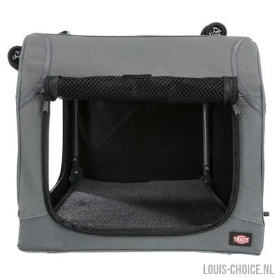 Trixie Soft Kennel Easy Reisbench Grijs-TRIXIE-Louis Choice