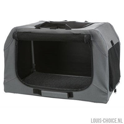 Trixie Soft Kennel Easy Reisbench Grijs-TRIXIE-Louis Choice