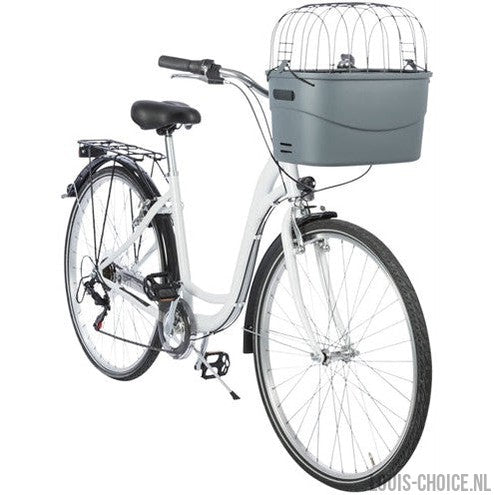 Trixie Stuur-Fietsmand Kunststof Grijs-TRIXIE-Louis Choice