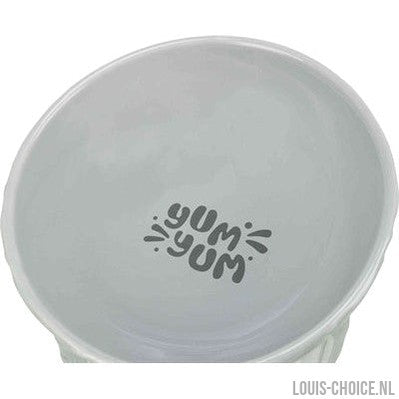 Trixie Verhoogde Voerbak / Waterbak Keramiek Grijs-TRIXIE-Louis Choice