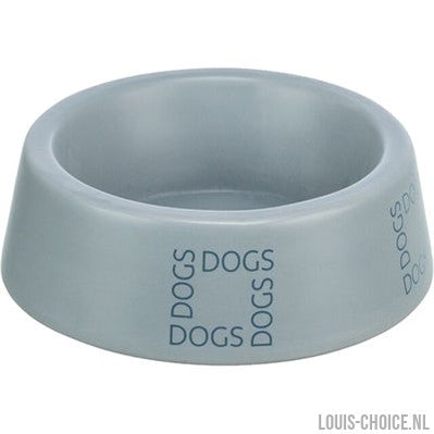 Trixie Voerbak / Drinkbak Hond Dogs Keramiek Grijsblauw-TRIXIE-Louis Choice