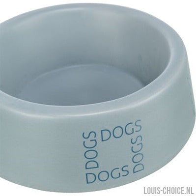 Trixie Voerbak / Drinkbak Hond Dogs Keramiek Grijsblauw-TRIXIE-Louis Choice
