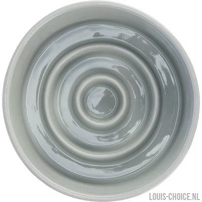 Trixie Voerbak Slowfeeding Keramiek Grijs / Blauw-TRIXIE-Louis Choice