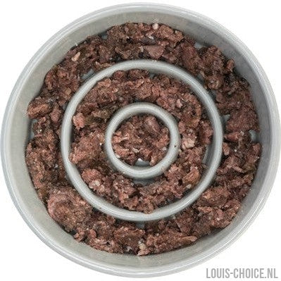 Trixie Voerbak Slowfeeding Keramiek Grijs / Blauw-TRIXIE-Louis Choice
