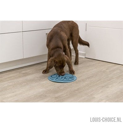 Trixie Voermat Slowfeeding Tpe Blauw-TRIXIE-Louis Choice