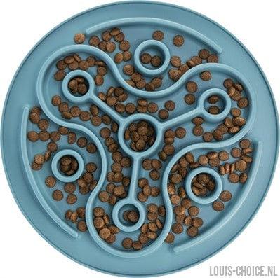 Trixie Voermat Slowfeeding Tpe Blauw-TRIXIE-Louis Choice