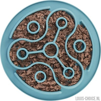 Trixie Voermat Slowfeeding Tpe Blauw-TRIXIE-Louis Choice