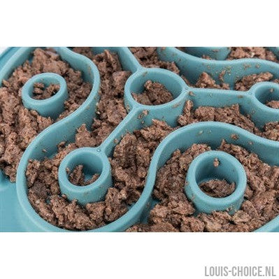 Trixie Voermat Slowfeeding Tpe Blauw-TRIXIE-Louis Choice