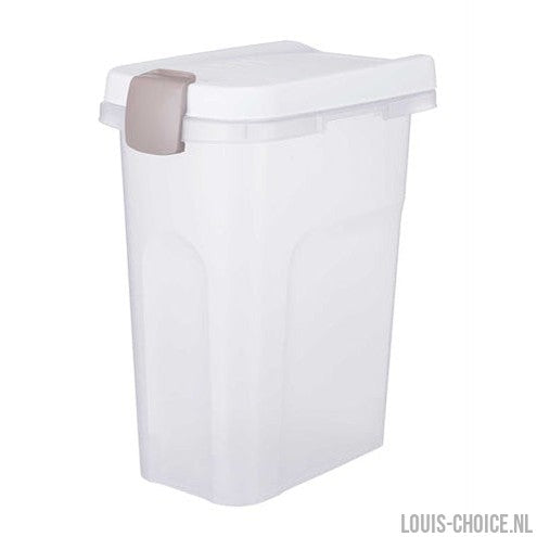 Trixie Voerton Luchtdicht Afsluitbaar Kunststof Transparant Wit / Wit-TRIXIE-Louis Choice
