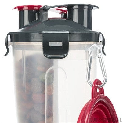 Trixie Waterfles / Voerfles Inclusief Reisbak Kunststof / Silicone-TRIXIE-Louis Choice