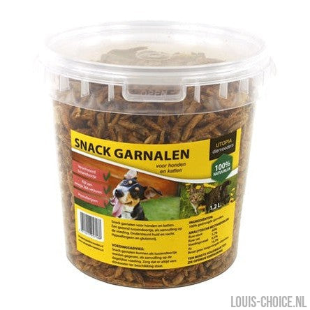 Utopia Gedroogde Snack Garnalen Voor Hond En Kat-UTOPIA-Louis Choice
