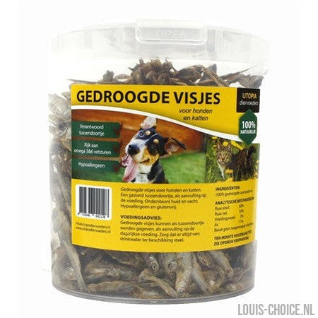 Utopia Gedroogde Visjes Voor Hond En Kat-UTOPIA-Louis Choice