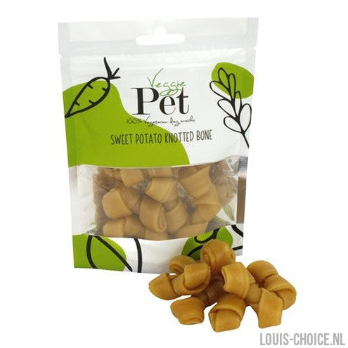 Veggie Pet Sweet Potato Knotted Bone-VEGGIE PET-Louis Choice