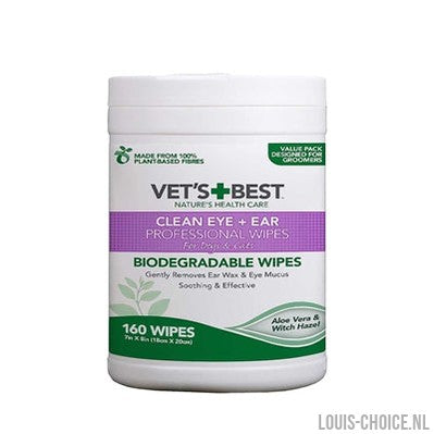 Vets Best Clean Ear / Eye Wipes Hond-VETS BEST-Louis Choice