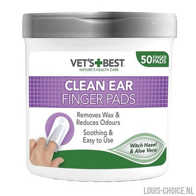 Vets Best Clean Ear Finger Pads-VETS BEST-Louis Choice
