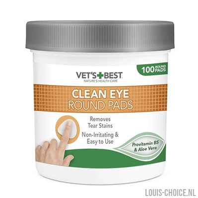 Vets Best Clean Eye Round Pads-VETS BEST-Louis Choice
