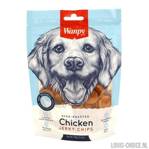 Wanpy Oven-Roasted Chicken Jerky Chips-WANPY-Louis Choice
