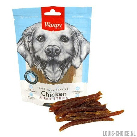 Wanpy Soft Oven-Roasted Chicken Jerky Strips-WANPY-Louis Choice