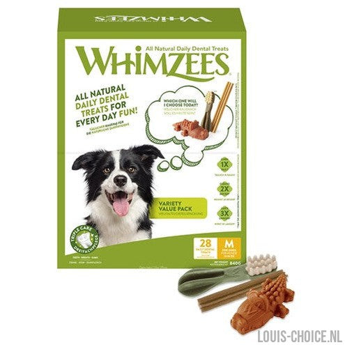 Whimzees Variety Box-WHIMZEES-Louis Choice