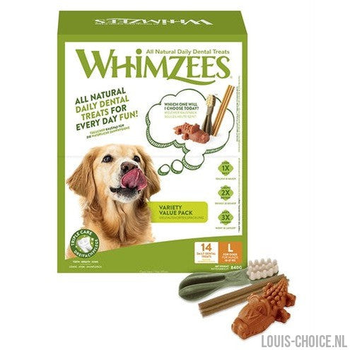 Whimzees Variety Box-WHIMZEES-Louis Choice