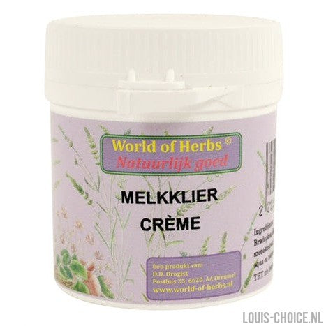 World Of Herbs Fytotherapie Melkklier Creme-WORLD OF HERBS-Louis Choice