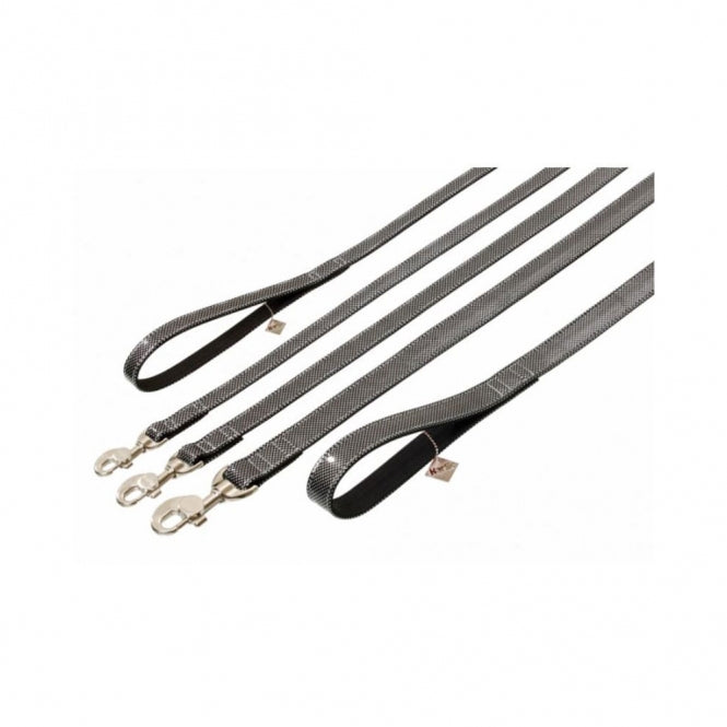 Karlie - Buffalo Ultra Riem - Zwart & Wit - 100 cm / 25 mm