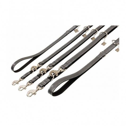 Karlie - Buffalo Ultra Riem - Zwart & Wit - 200 cm / 15 mm