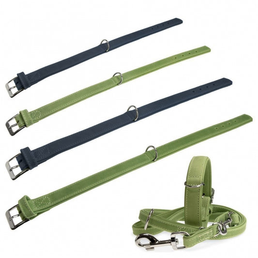 Karlie Buffalo Halsband - Lichtgroen - 40cm / 17mm