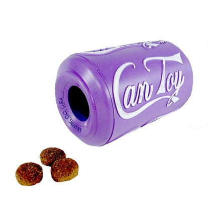 Can Toy Medium van Natuurrubber - made in USA - Lila