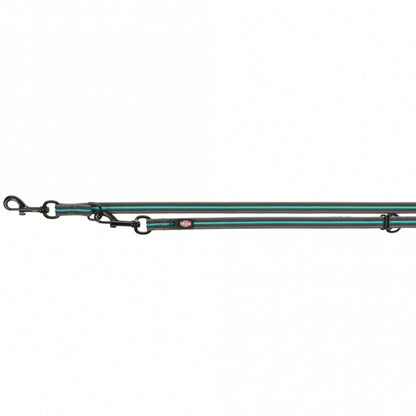 Trixie Fusion verlenglijn - grafiet/oceaan, 2 m/17 mm