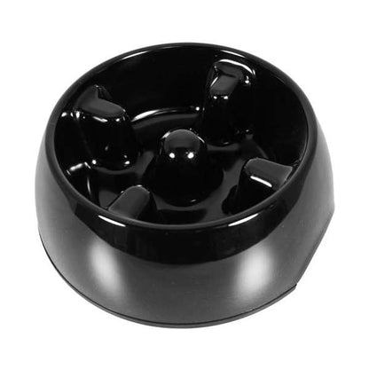 DOGIT - Go-Slow - Anti-Schrok Voerbak - Zwart - 300 ml