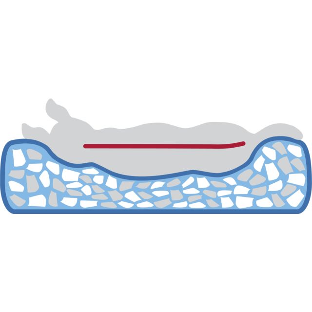 Trixie Vital Bed Jonna - crème - 100 × 70 cm