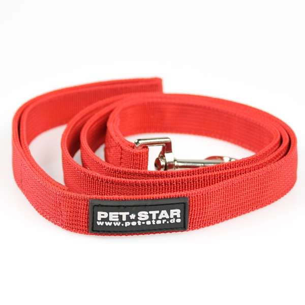 Pet-Star riem (geschikt voor het Pet-Star zachte tuig / gaastuig) - rood