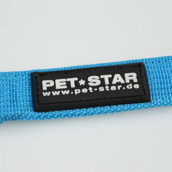 Pet-Star riem (geschikt voor het Pet-Star zachte tuig / gaastuig) - blauw
