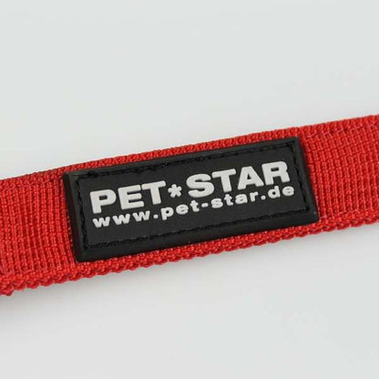 Pet-Star riem (geschikt voor het Pet-Star zachte tuig / gaastuig) - rood