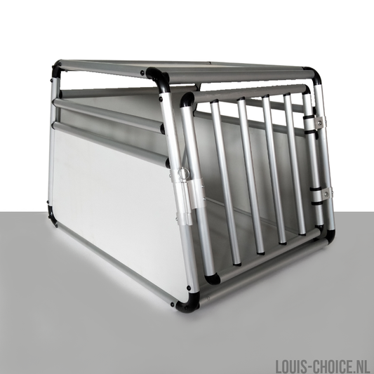 Topmast Autobench Aluminium - Stevige Reisbench - Ronde Buizen - Lichtgrijs - Diverse maten