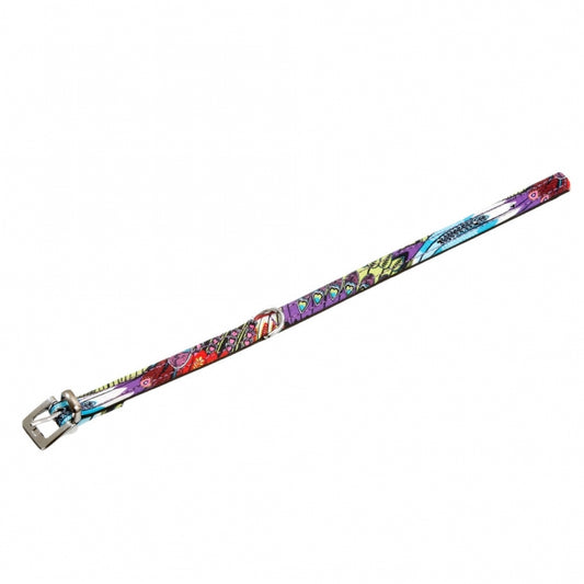 Karlie - Halsband Pauw - groen/zwart - 27 cm / 10 mm