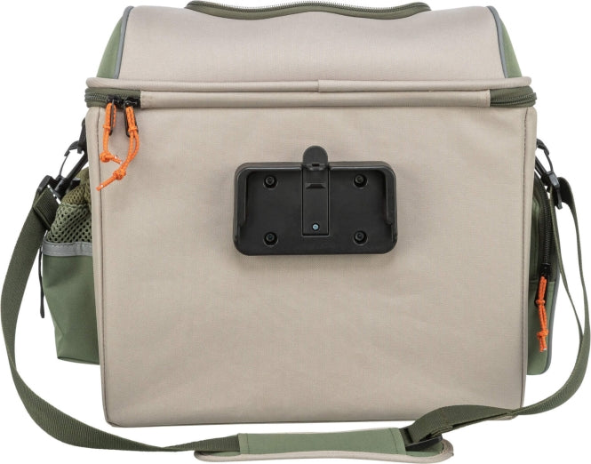 Trixie Front-Fietsmand - olijfgroen/beige