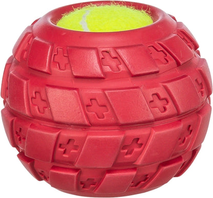 Trixie Tennisbal in Ring - 7,5 cm