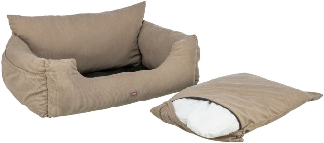 Trixie Autostoel, dubbel - taupe