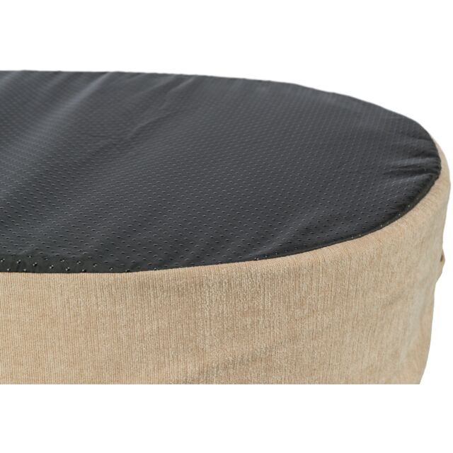 Trixie Vital Bed Lino Soft, ovaal - beige/crème - 83 × 67 cm