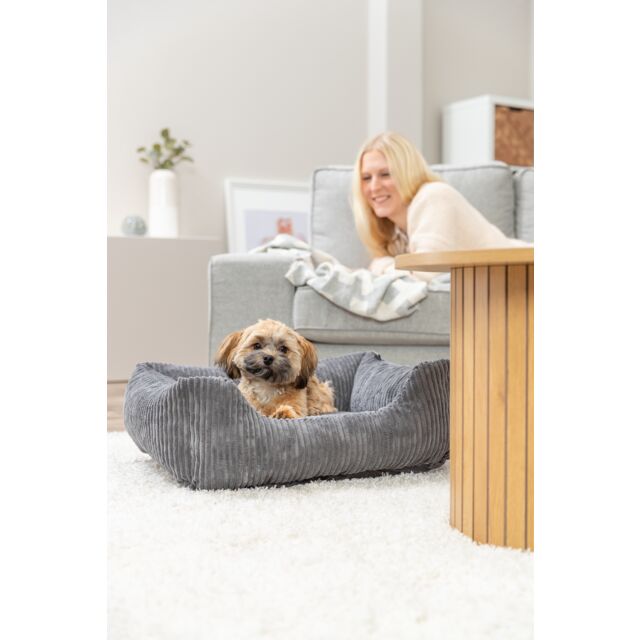 Trixie Vital Bed Jonna - donkergrijs - 60 × 50 cm