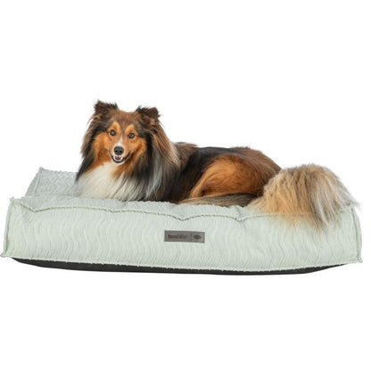 Trixie Kussen Marley Wave - saliegroen - 100 × 70 cm