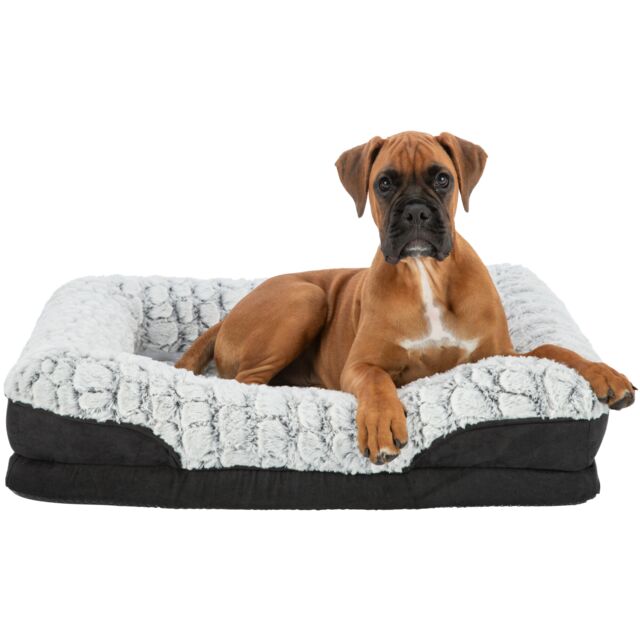 Trixie Vital Bed Lino - zwart/grijs - 70 × 55 cm