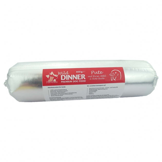 Wild Dinner - Gourmetworst van kalkoen met gierst - 800 g