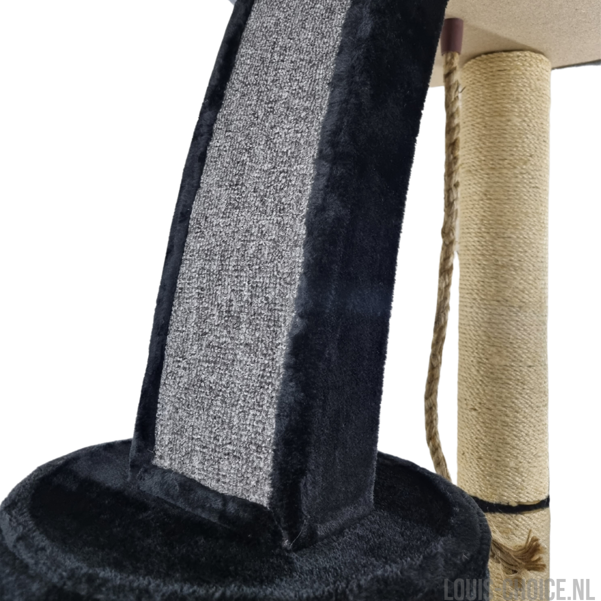 Topmast Krabpaal Moondream - Grijs & Zwart - 60 x 50 x 125 cm