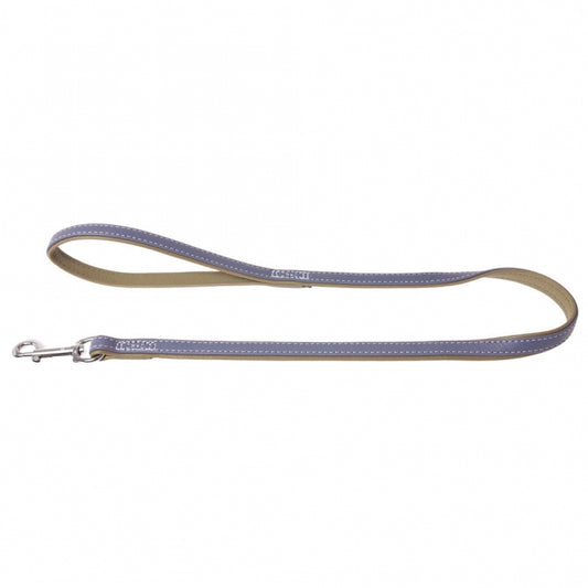 Karlie Vintage Trend Lijn - Rookblauw/Mosgroen - 110cm / 14mm