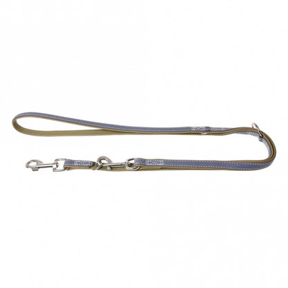 Karlie Vintage Trend Lijn - Rookblauw/Mosgroen - 200cm / 22mm