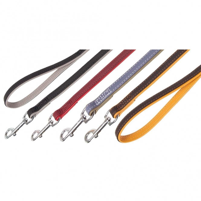 Karlie Vintage Trend Riem - Zwart/Bruin/Grijs - 100cm / 18mm